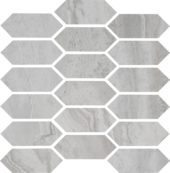 Spirit Silver Picket Mosaic | Qualis Ceramica | Luxury Tile and Vinyl at affordable prices