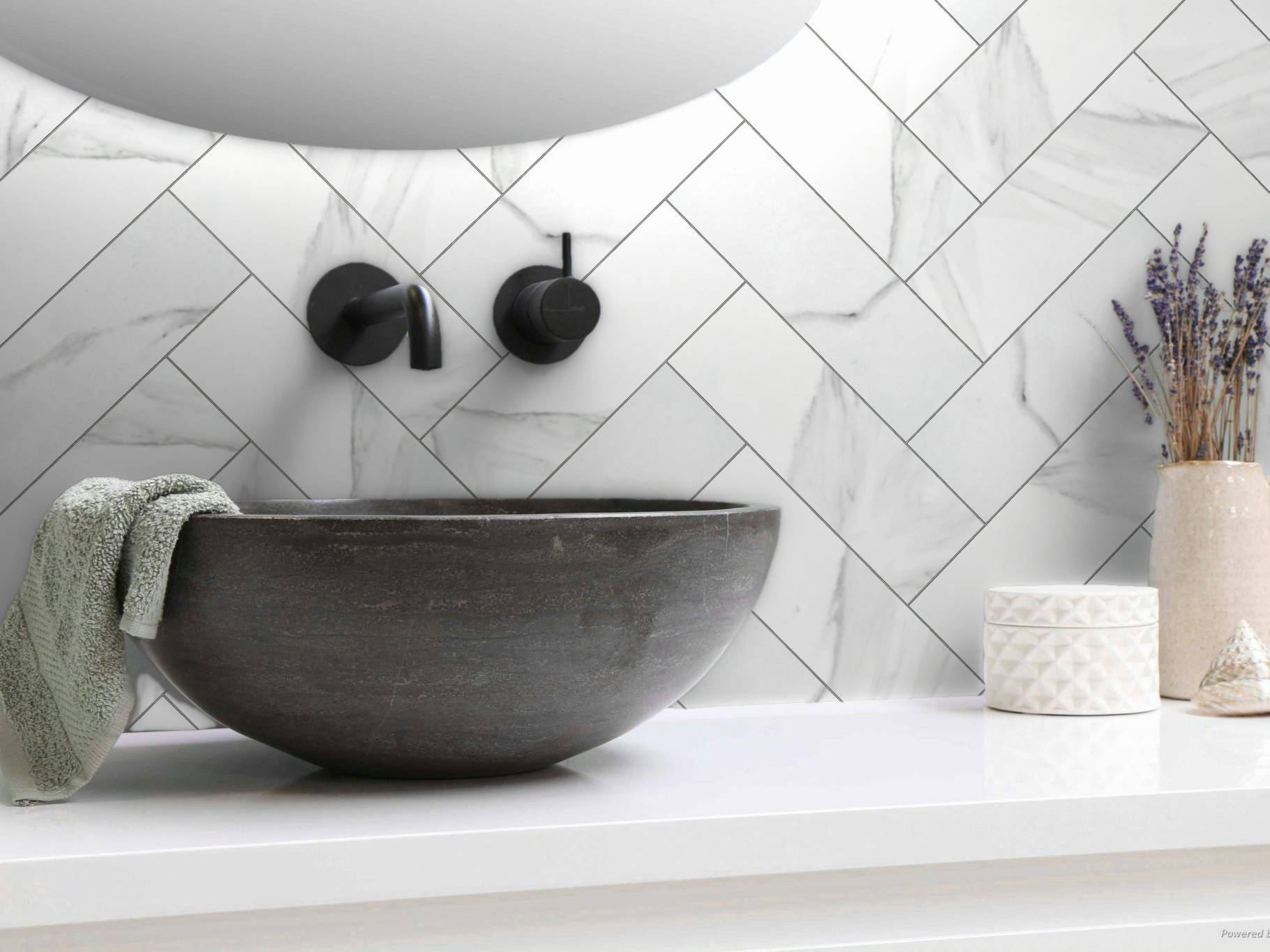 Treasure Statuario 4x12 Polished | Qualis Ceramica | Luxury Tile and Vinyl at affordable prices