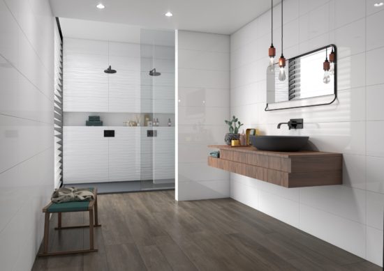 Venezia 10X30" Vibe Blanco | Qualis Ceramica | Luxury Tile and Vinyl at affordable prices