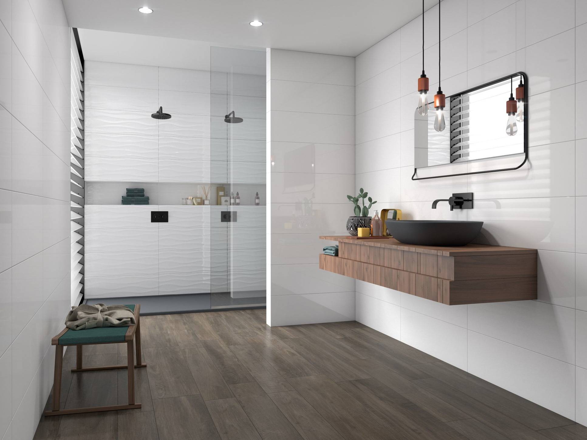 Venezia Blanco Vibe 10x30 and 10x30 | Qualis Ceramica | Luxury Tile and Vinyl at affordable prices