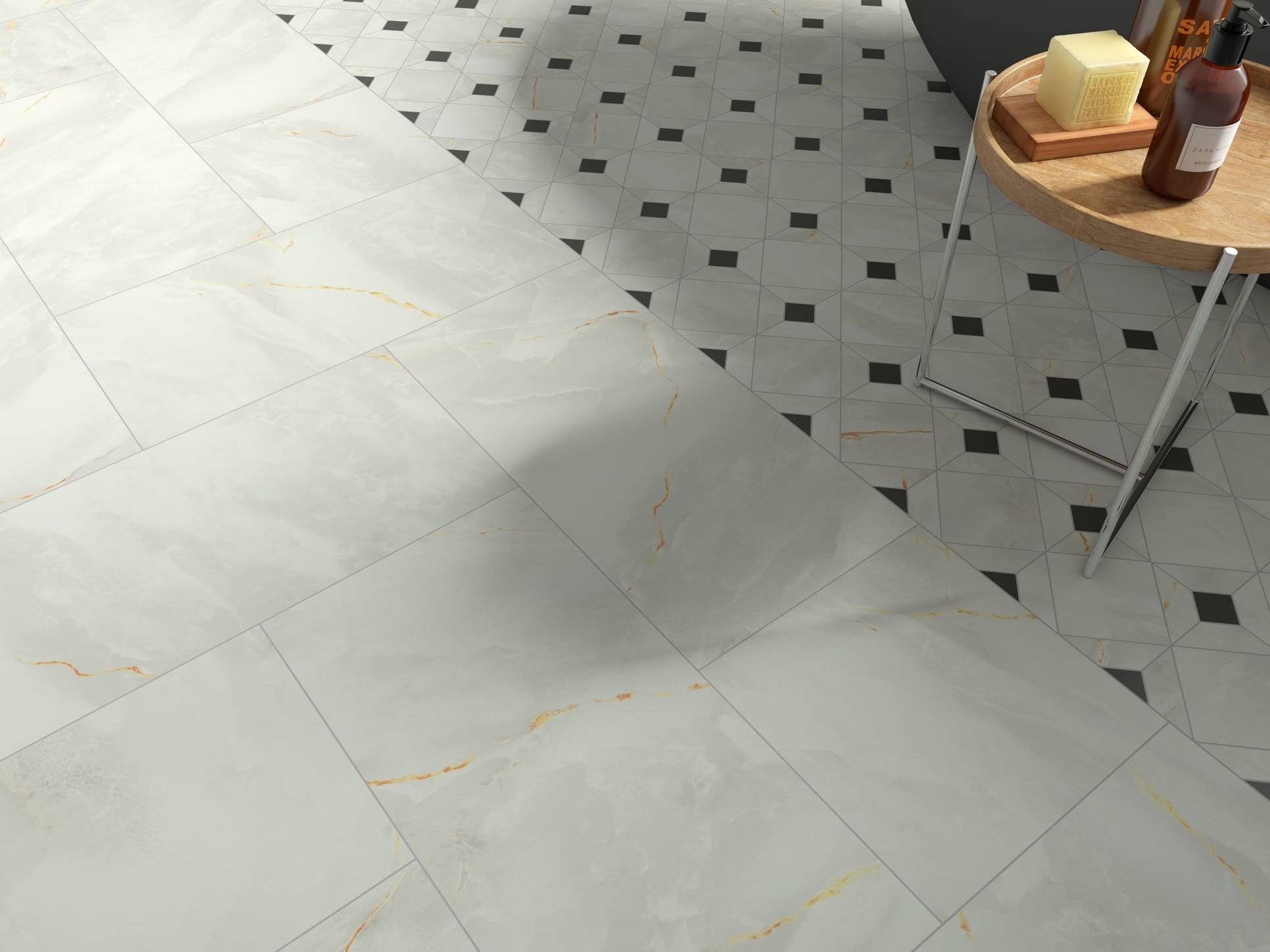 Venezia White 12x24 | Qualis Ceramica | Luxury Tile and Vinyl at affordable prices