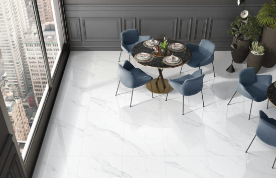 Statuario 24X48 Polished | Qualis Ceramica | Luxury Tile and Vinyl at affordable prices