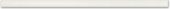 White 0.5X12 Demi Bullnose | Qualis Ceramica | Luxury Tile and Vinyl at affordable prices