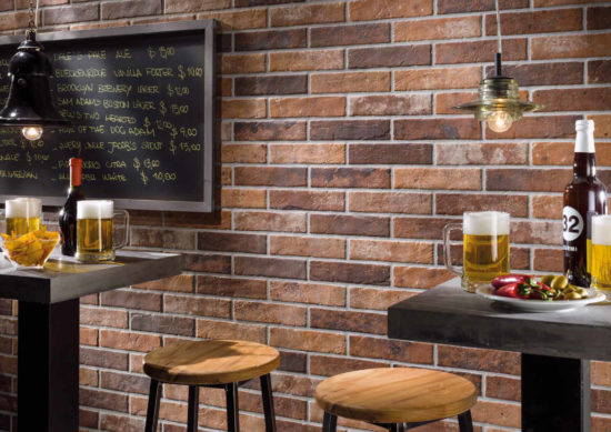 Brix 2x10 Old Red | Qualis Ceramica | Luxury Tile and Vinyl at affordable prices
