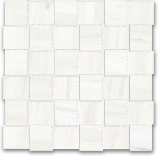 Matte 2X2 Devotion Basketweave Mosaic | Qualis Ceramica | Luxury Tile and Vinyl at affordable prices