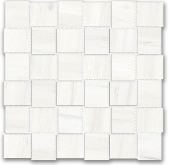 Polished 2X2 Devotion Basketweave Mosaic | Qualis Ceramica | Luxury Tile and Vinyl at affordable prices