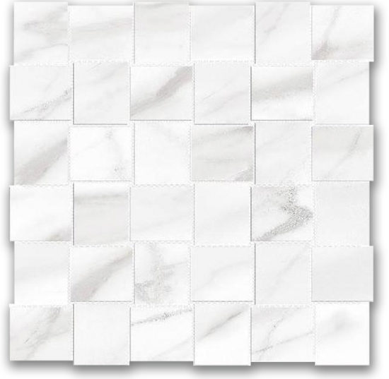 Polished 2X2 Infatuation Basketweave Mosaic | Qualis Ceramica | Luxury Tile and Vinyl at affordable prices