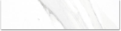 Treasure II Statuario 3×12 Polished Bullnose