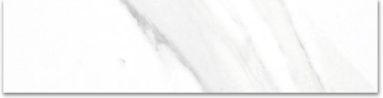 Treasure II Statuario 3x12 Polished Bullnose