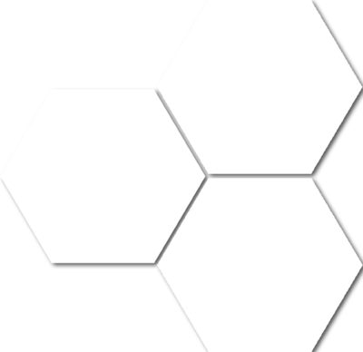 Treasure II Ultimate Dolomite 6″ Carved Hexagon