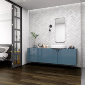 Field Tile 2.875” X 9.75” Salt | Qualis Ceramica | Luxury Tile and Vinyl at affordable prices