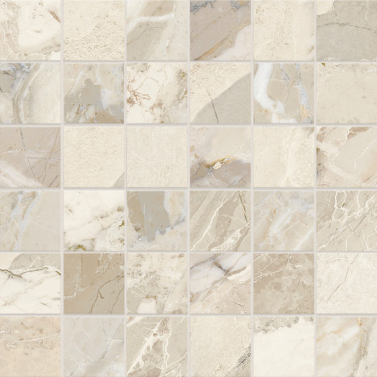 Dynasty Almond 2X2 Mosaic | Qualis Ceramica | Luxury Tile and Vinyl at affordable prices