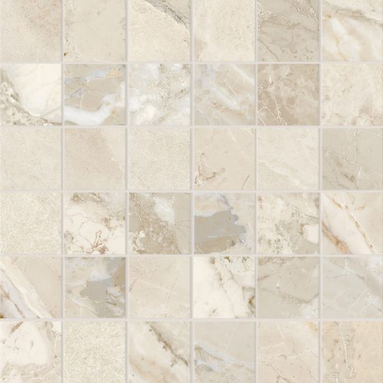 Dynasty Almond 2X2 Mosaic | Qualis Ceramica | Luxury Tile and Vinyl at affordable prices