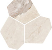 Dynasty Almond Polished/Matte 11X12 Eggs Mosaic | Qualis Ceramica | Luxury Tile and Vinyl at affordable prices
