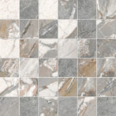 Dynasty Grey 2X2 Mosaic | Qualis Ceramica | Luxury Tile and Vinyl at affordable prices