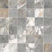 Dynasty Grey 2X2 Mosaic | Qualis Ceramica | Luxury Tile and Vinyl at affordable prices