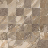 Dynasty Taupe 2X2 Mosaic | Qualis Ceramica | Luxury Tile and Vinyl at affordable prices