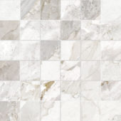 Dynasty White 2X2 Mosaic | Qualis Ceramica | Luxury Tile and Vinyl at affordable prices