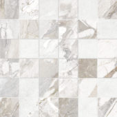 Dynasty White 2X2 Mosaic | Qualis Ceramica | Luxury Tile and Vinyl at affordable prices