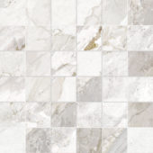 Dynasty White 2X2 Mosaic | Qualis Ceramica | Luxury Tile and Vinyl at affordable prices