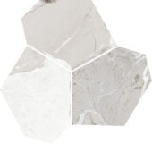 Dynasty White Polished/Matte 11X12 Eggs Mosaic | Qualis Ceramica | Luxury Tile and Vinyl at affordable prices