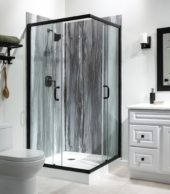 Hermitage Granite Shower Wall Kit 36x60x78 | Qualis Ceramica | Luxury Tile and Vinyl at affordable prices