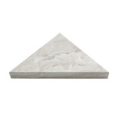 Mont Blanc Gloss Shower Shelf 14.56x7.12x2 | Qualis Ceramica | Luxury Tile and Vinyl at affordable prices