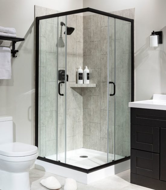 Wind Gust Shower Wall Kit 36x60x78 | Qualis Ceramica | Luxury Tile and Vinyl at affordable prices