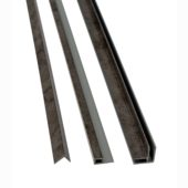 Ashen Slate 94" Trim Kit, 2 Inside Comers, 2 J Trims,  2 L Trims | Qualis Ceramica | Luxury Tile and Vinyl at affordable prices
