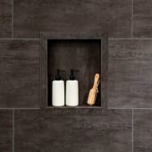 Ashen Slate Shower Niche 14.5x12 Inside | Qualis Ceramica | Luxury Tile and Vinyl at affordable prices
