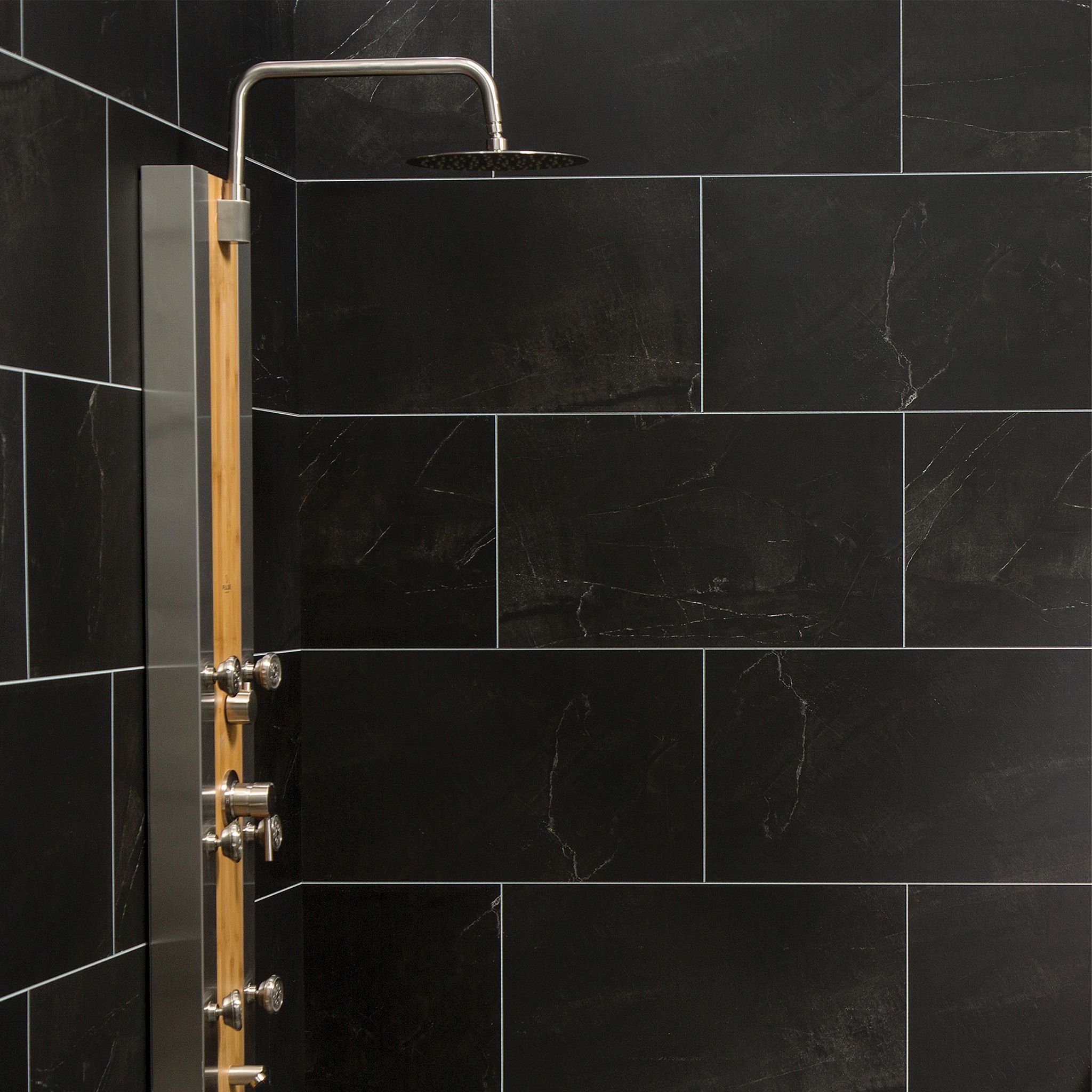 Black Ice Wall Tile 25x15