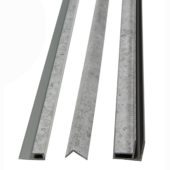 Frost Nickel 94" Trim Kit, 2 Inside Comers, 2 J Trims,  2 L Trims | Qualis Ceramica | Luxury Tile and Vinyl at affordable prices