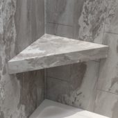 Smoky Sky Shower Bench 26x18.63x3 | Qualis Ceramica | Luxury Tile and Vinyl at affordable prices