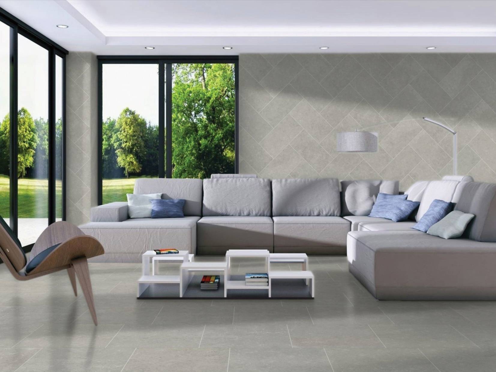 Denver Graphite Matte 12x24 - 20x20 | Qualis Ceramica | Luxury Tile and Vinyl at affordable prices