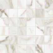 Florence 2X2 Calacatta Matte Mosaic | Qualis Ceramica | Luxury Tile and Vinyl at affordable prices