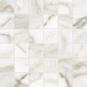 Florence 2X2 Calacatta Matte Mosaic | Qualis Ceramica | Luxury Tile and Vinyl at affordable prices