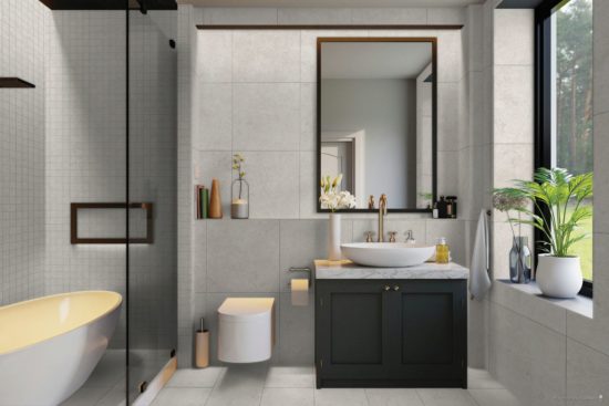Florence 2X2 Dune Matte Mosaic | Qualis Ceramica | Luxury Tile and Vinyl at affordable prices
