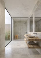 Marmiline Ivory 18x47 Bench | Qualis Ceramica | Luxury Tile and Vinyl at affordable prices