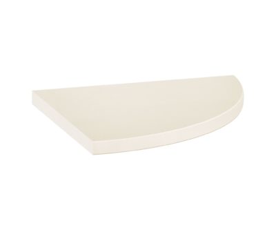 Marmiline Ivory 9×9 Corner Shelf