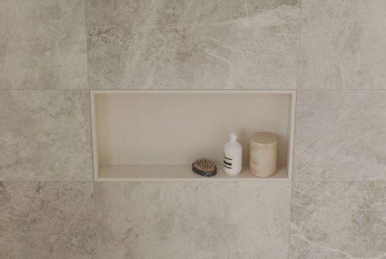 Marmiline Mist 12x28 Niche | Qualis Ceramica | Luxury Tile and Vinyl at affordable prices