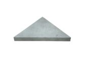 Frost Nickel Shower Bench 26x18.63x3 | Qualis Ceramica | Luxury Tile and Vinyl at affordable prices