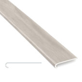 Stair Tread Timber White | Qualis Ceramica | Luxury Tile and Vinyl at affordable prices