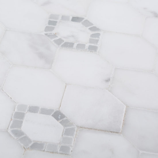 Daffodil Grey Mosaic | Qualis Ceramica | Luxury Tile and Vinyl at affordable prices