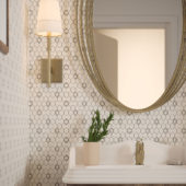 Daffodil Grey Mosaic | Qualis Ceramica | Luxury Tile and Vinyl at affordable prices