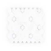 Daffodil Grey Mosaic | Qualis Ceramica | Luxury Tile and Vinyl at affordable prices