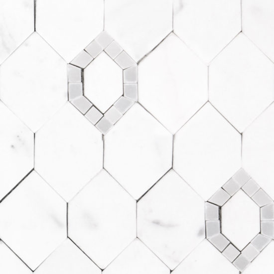 Daffodil Grey Mosaic | Qualis Ceramica | Luxury Tile and Vinyl at affordable prices