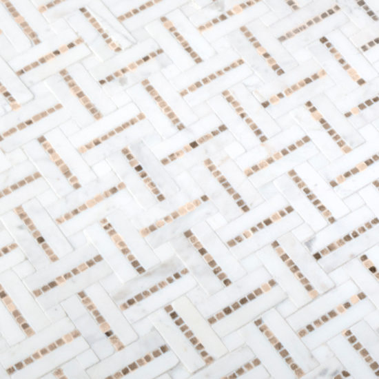 Gazebo Cream Mosaic | Qualis Ceramica | Luxury Tile and Vinyl at affordable prices