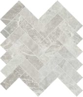 Apollo Argento 1.25x4 Herringbone Mosaic | Qualis Ceramica | Luxury Tile and Vinyl at affordable prices