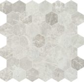 Apollo Argento 2 Hexagon Mosaic | Qualis Ceramica | Luxury Tile and Vinyl at affordable prices