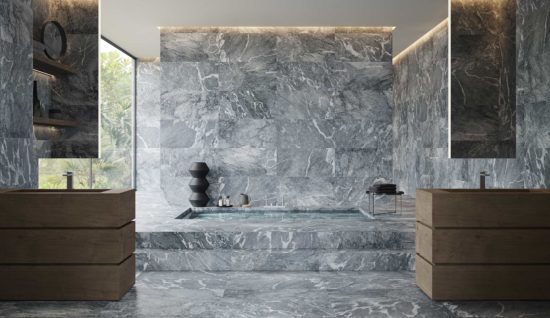 Aqua Intenso 18x36 | Qualis Ceramica | Luxury Tile and Vinyl at affordable prices